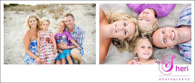 beach family shoot