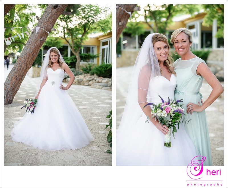 sheriphotography bride and bridesmaid
