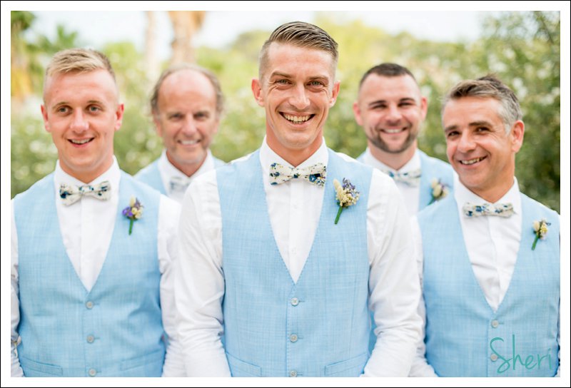 groom and his men